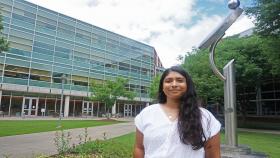 Melissa Lokugamage studied RNA drug delivery in the Dahlman lab.