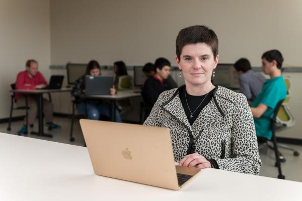 Cassie Mitchell, assistant professor in the Wallace H. Coulter Department of Biomedical Engineering at Georgia Tech and Emory University.