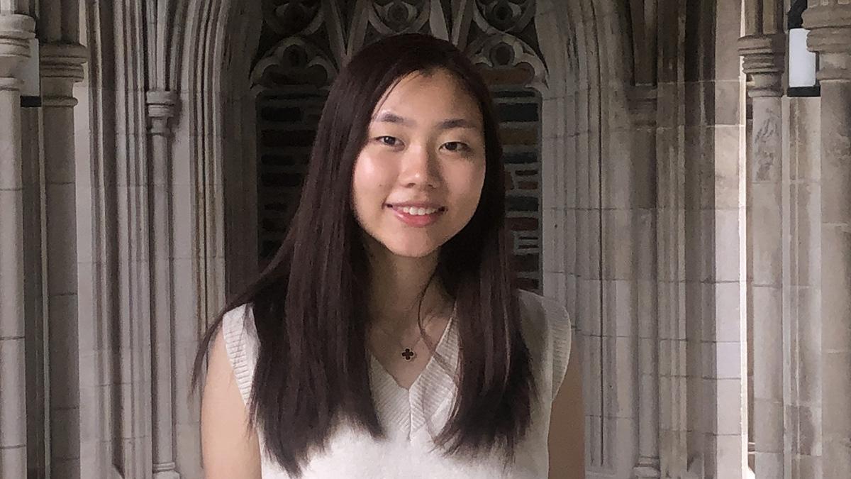 Velda Wang is now a freshman at Duke University.