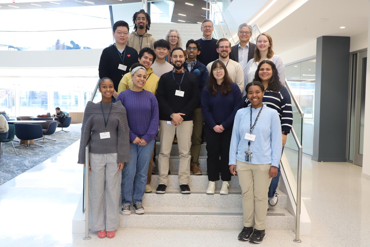 Photo of the current cohort of fellows in the Coulter BME Cardiovascular Biomechanics Graduate Training Program